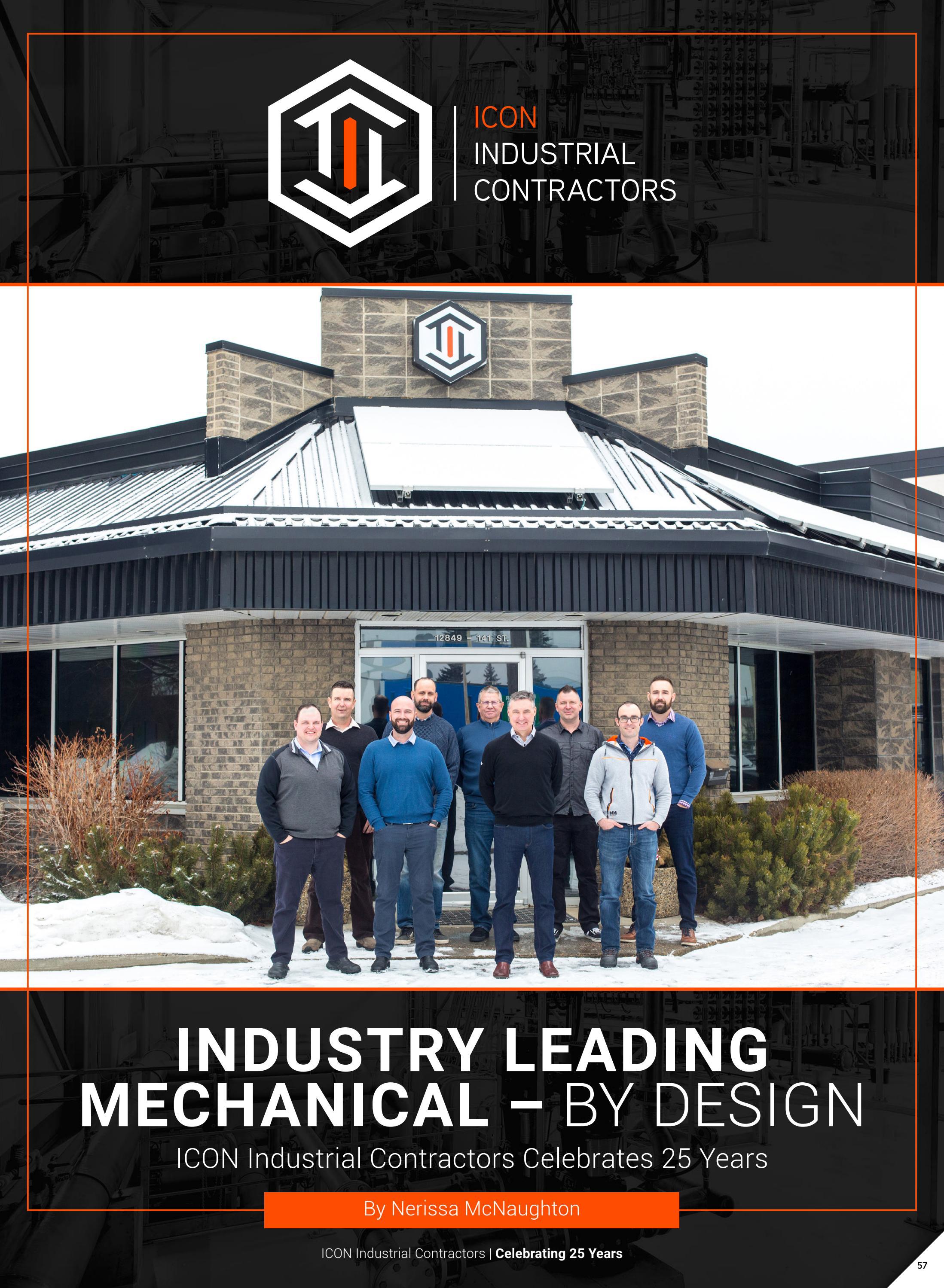ICON Industrial Contractors Celebrating 25 Years by Business in