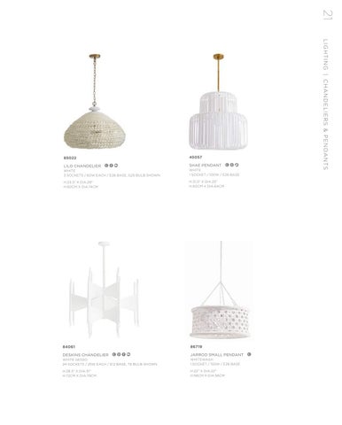 ARTERIORS 2022 灯饰目录 第 23 页
