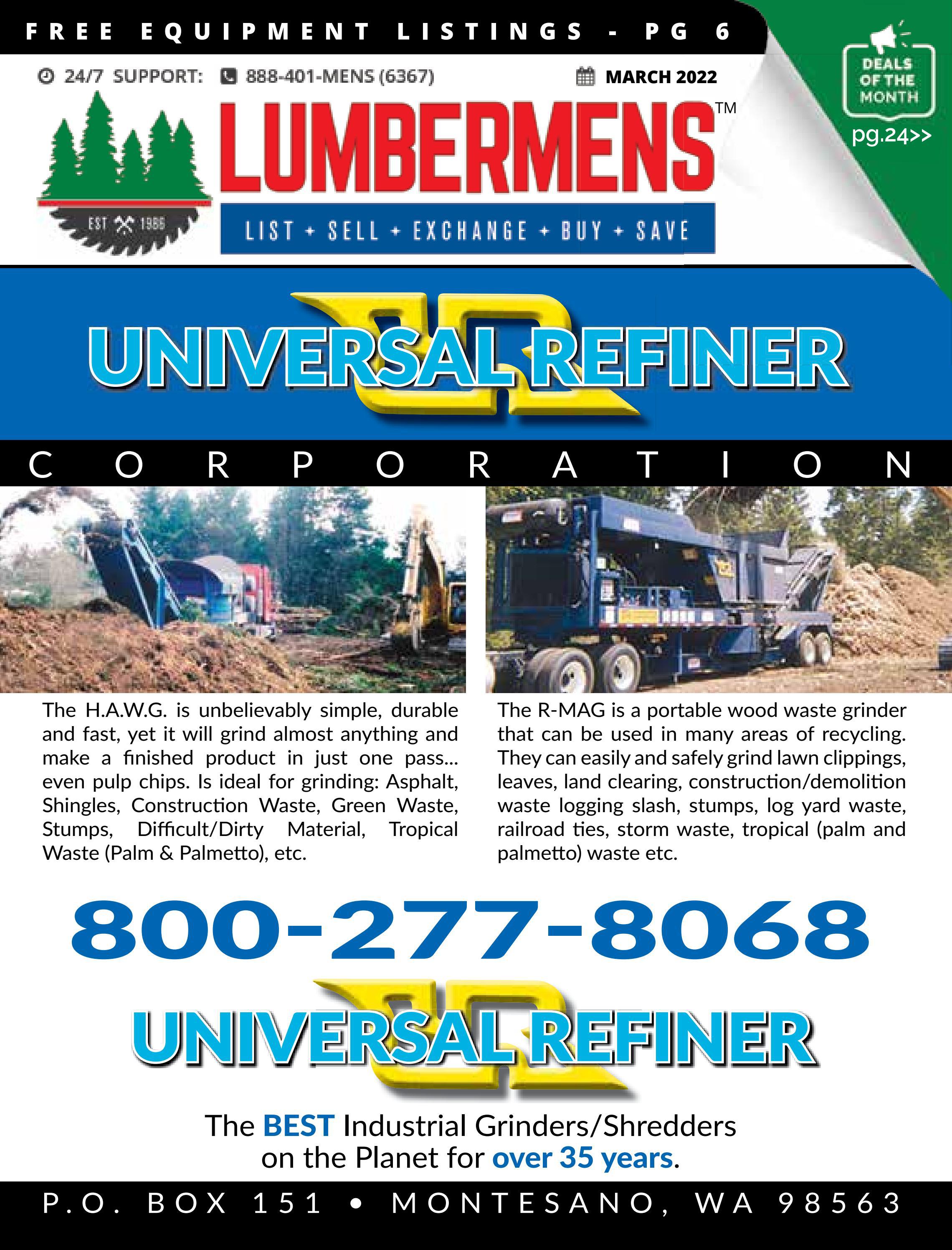 Lumbermens March 2022 Magazine by Lumbermens Magazine Quality Used