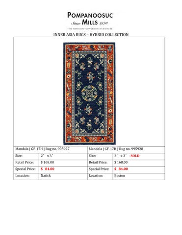 Pompanoosuc Mills Rugs Sale 家具型录 2020 第 13 页