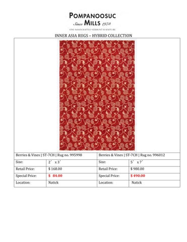 Pompanoosuc Mills Rugs Sale 家具型录 2020 第 8 页