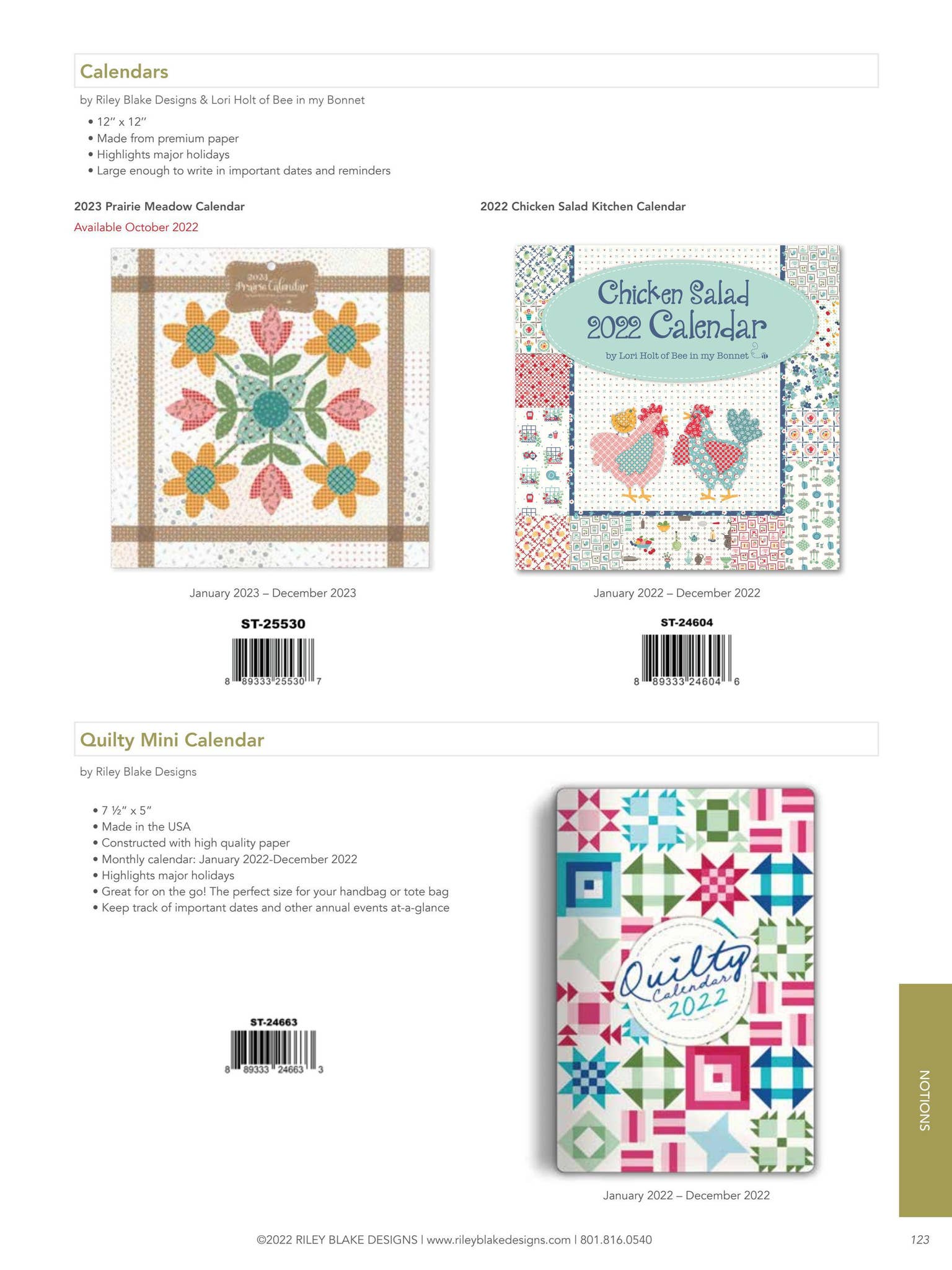 2022 Spring Basics and Notions Catalog by Riley Blake Designs® Issuu