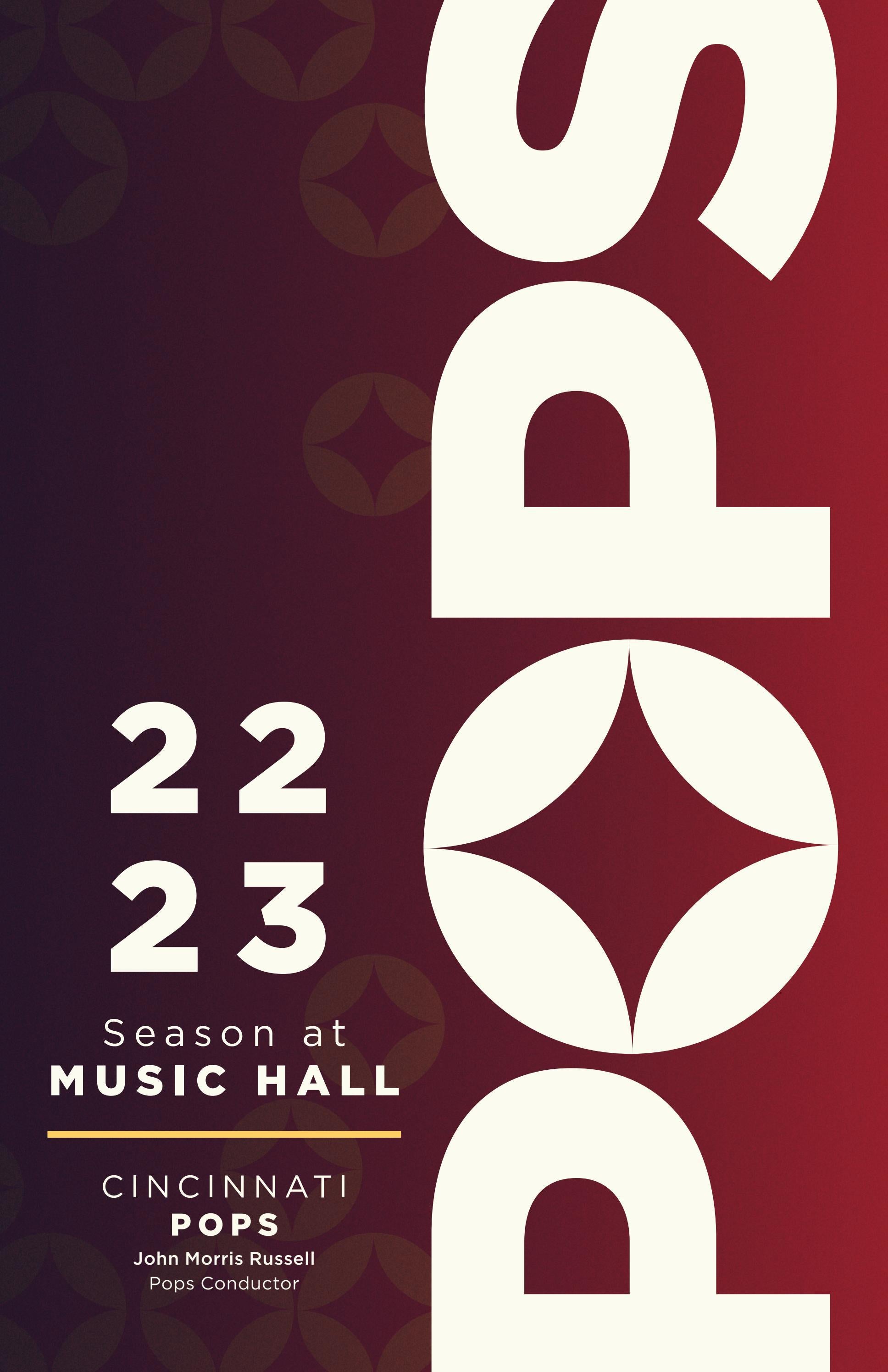 22/23 Pops Season Catalog by Cincinnati Symphony Orchestra Issuu