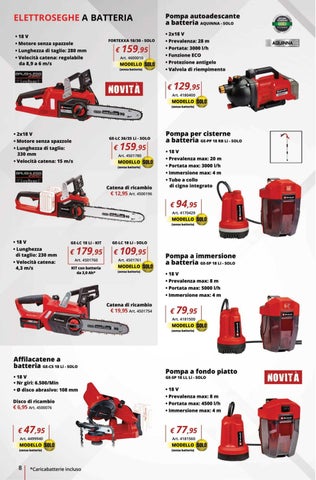 Einhell Primavera 2022 "Giar Fer Casa" 第 8 页