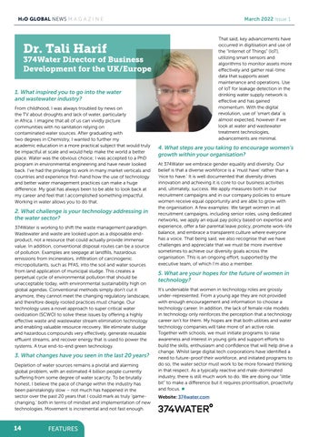 H2O Global News Magazine - Issue One - March 2022 by Blue Manta Media ...