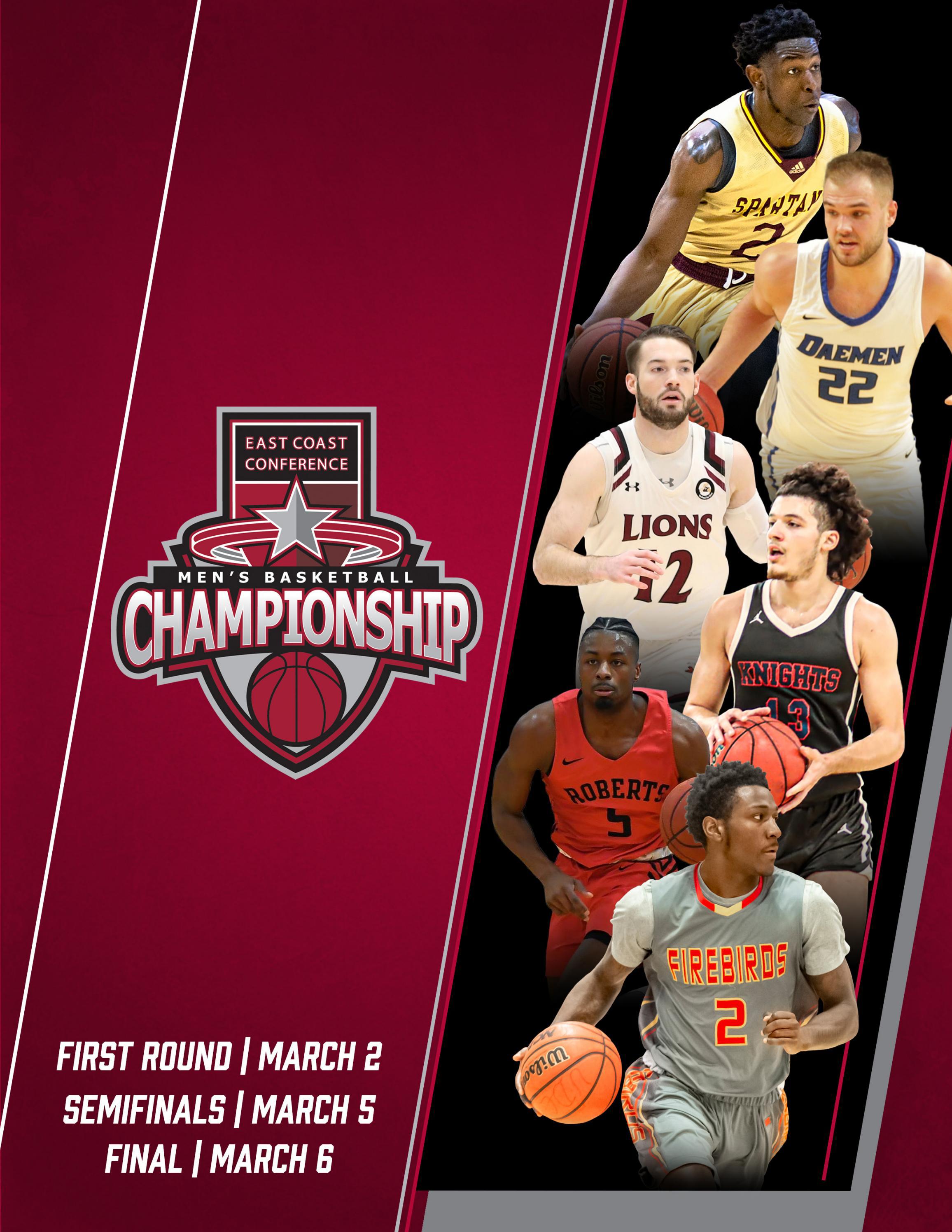 2022 ECC Men's Basketball Championship Program by East Coast Conference