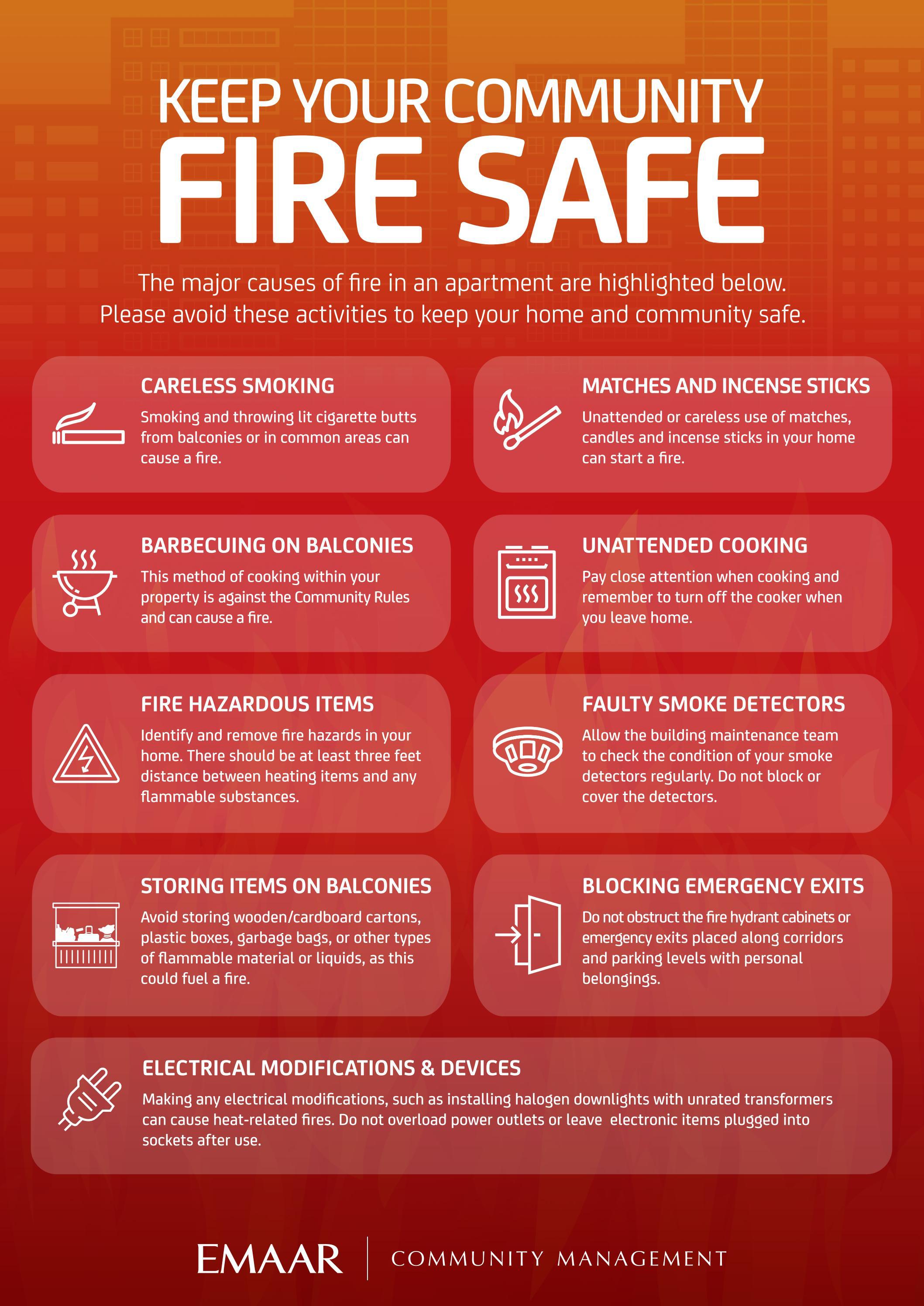 Fire safety by Emaar Community Management Issuu