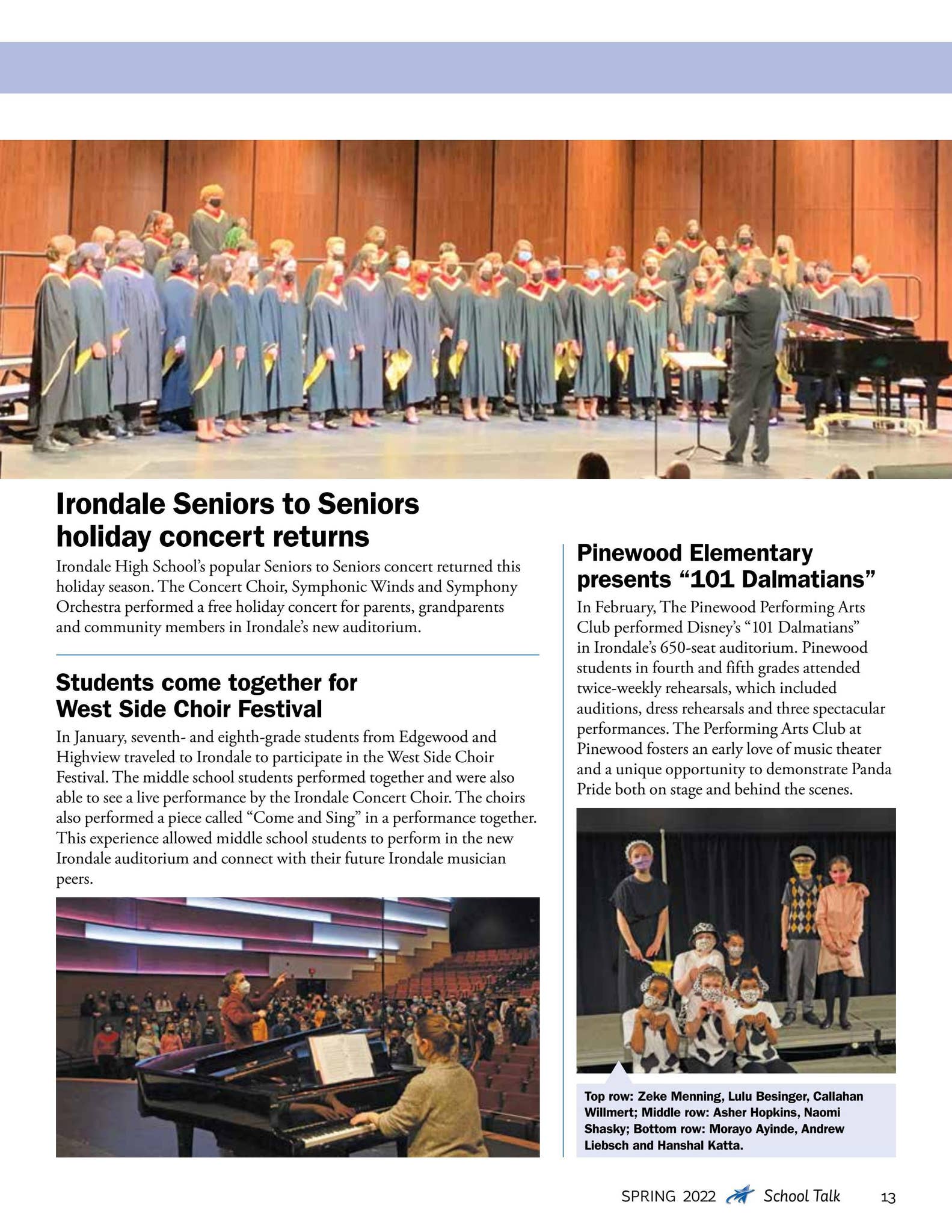 School Talk, spring 2022 by Mounds View Public Schools - Issuu