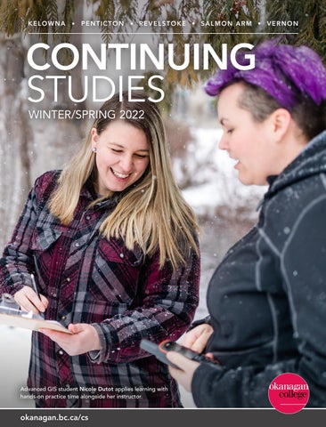 Okanagan College Continuing Studies Brochure - Winter/Spring 2022 by Okanagan College - Issuu