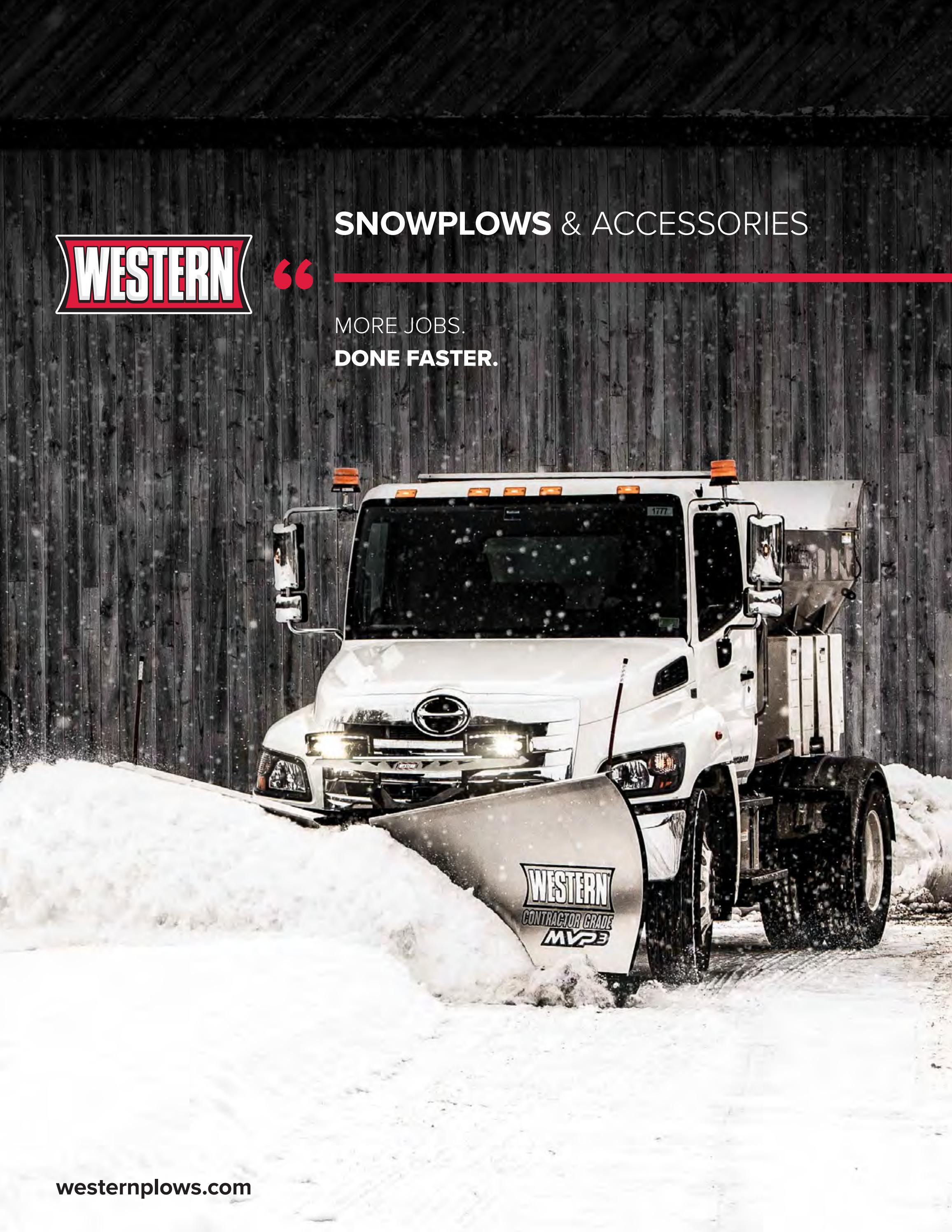 WESTERN® Snowplow Brochure (Test) by douglasdynamics Issuu