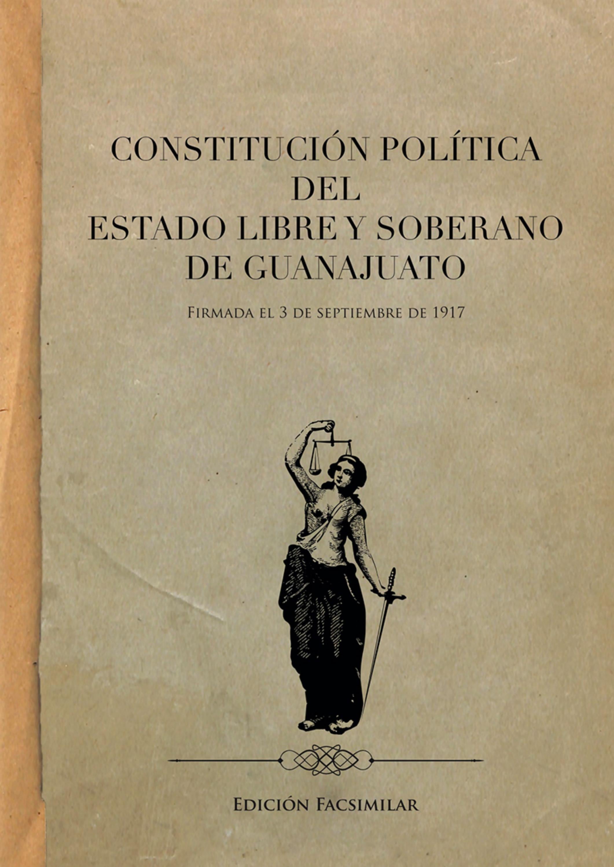Facsimilar Constitución Política del Estado Libre y Soberano de ...