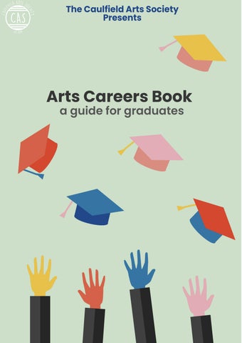 Cover of "Arts Careers Book: A Guide for Graduates"