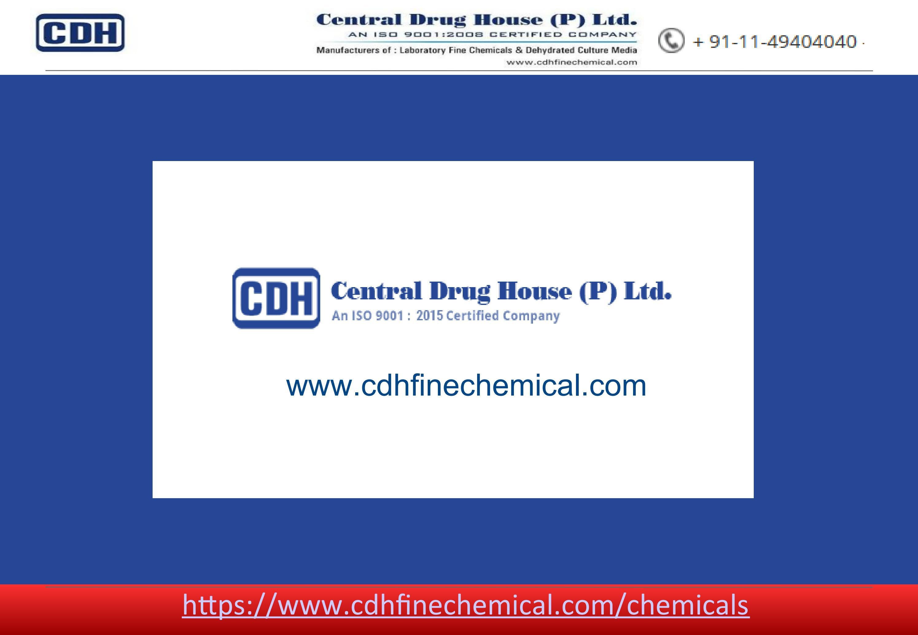 Lab Chemicals Supplier by cdhfinechemical Issuu