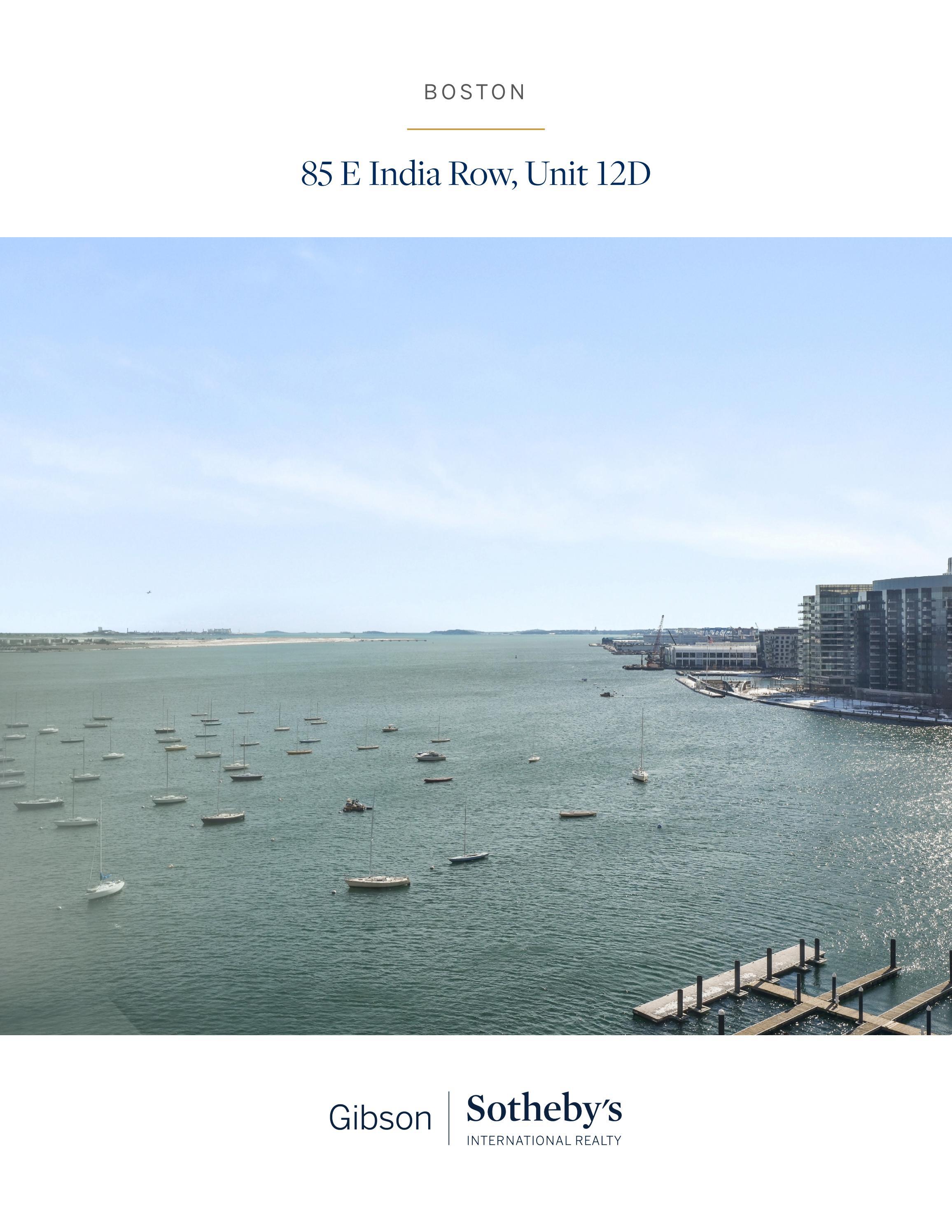 Introducing 85 E India Row, Unit 12D, Boston by Gibson Sotheby's ...