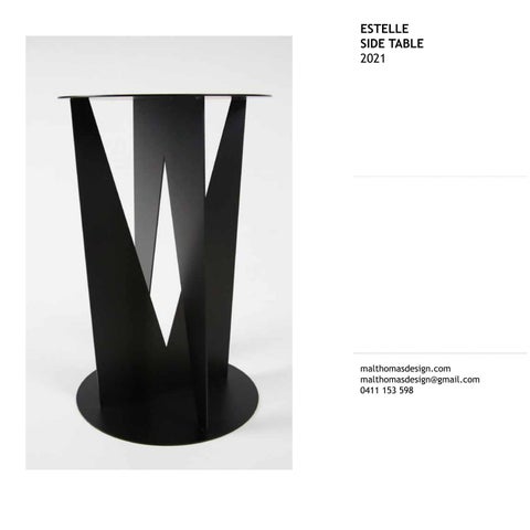 malthomasdesign 家具目录 · Estelle 边几 第 7 页