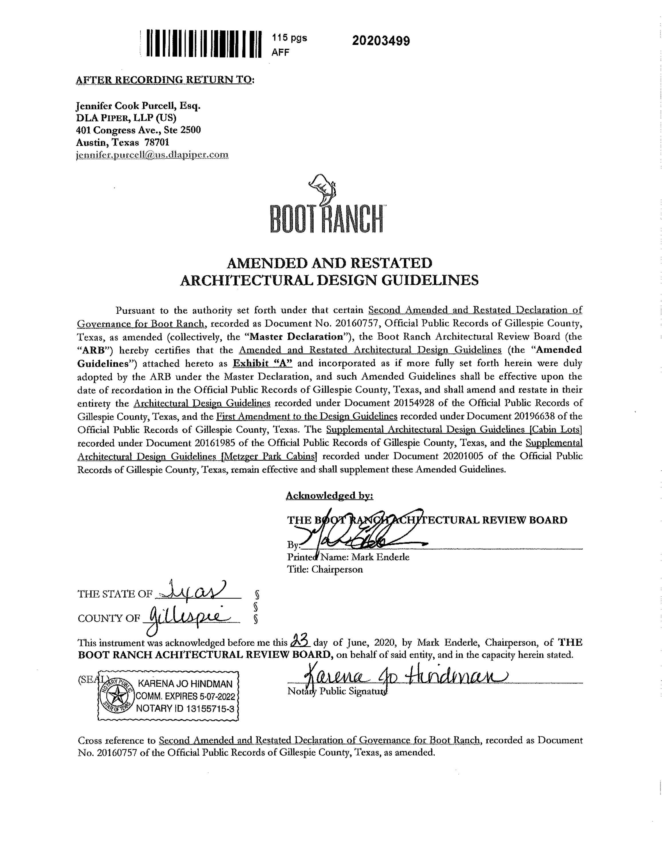 2020 Architectural Design Guidelines By Boot Ranch Issuu