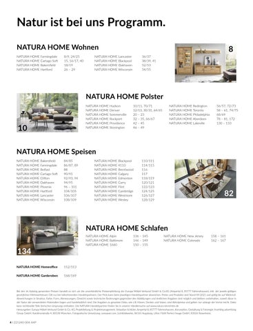 Natura 家居 家具目录 第 4 页