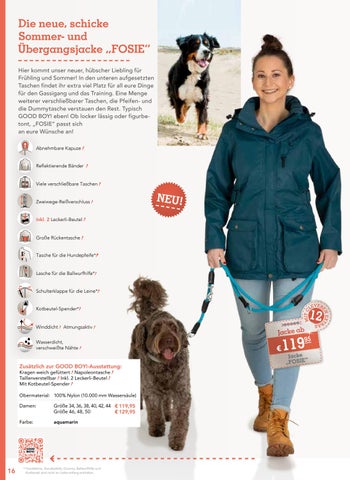 Die Bekleidung für Hundehalter 法文 ühjahr 2022 第 16 页