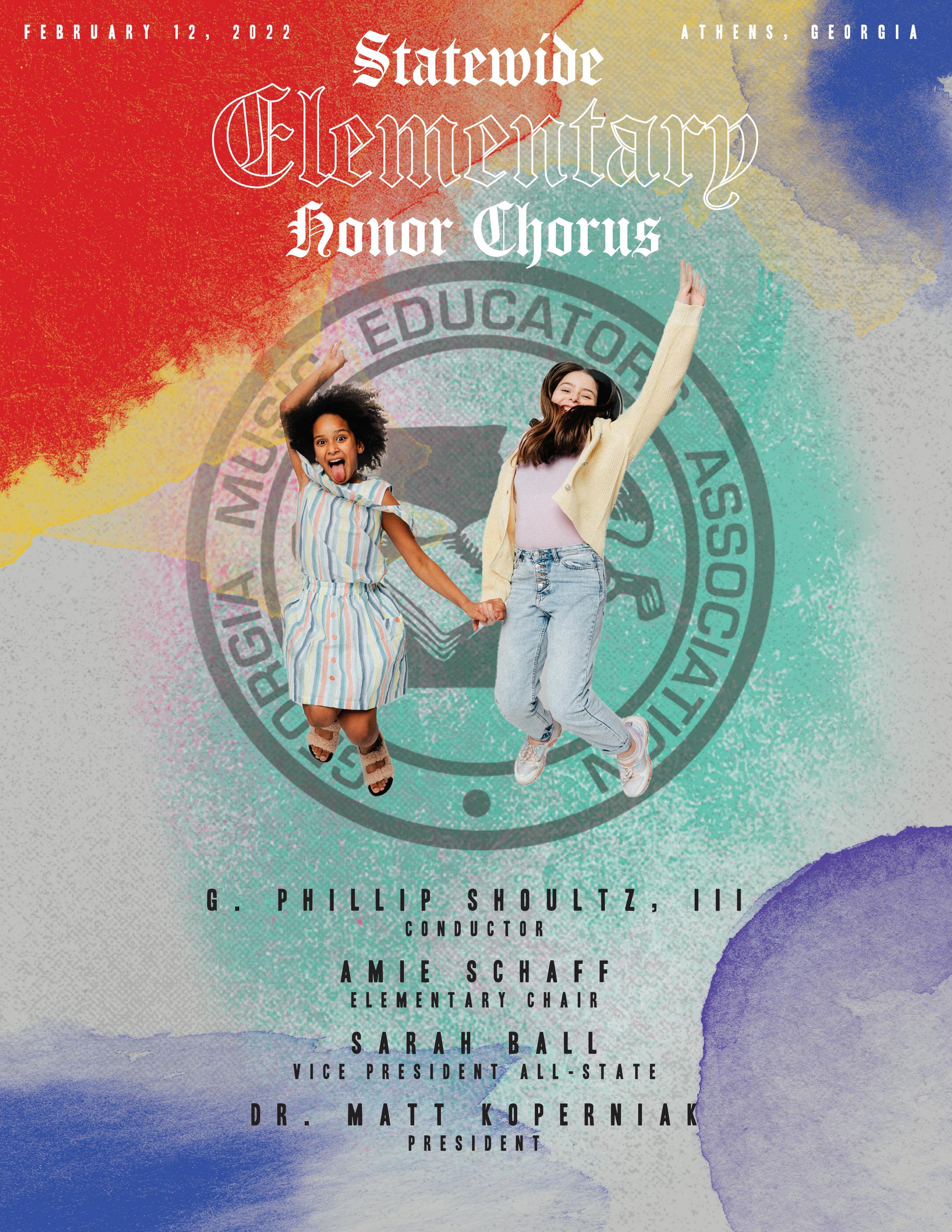 2022 Statewide Elementary Honor Chorus Program by Music