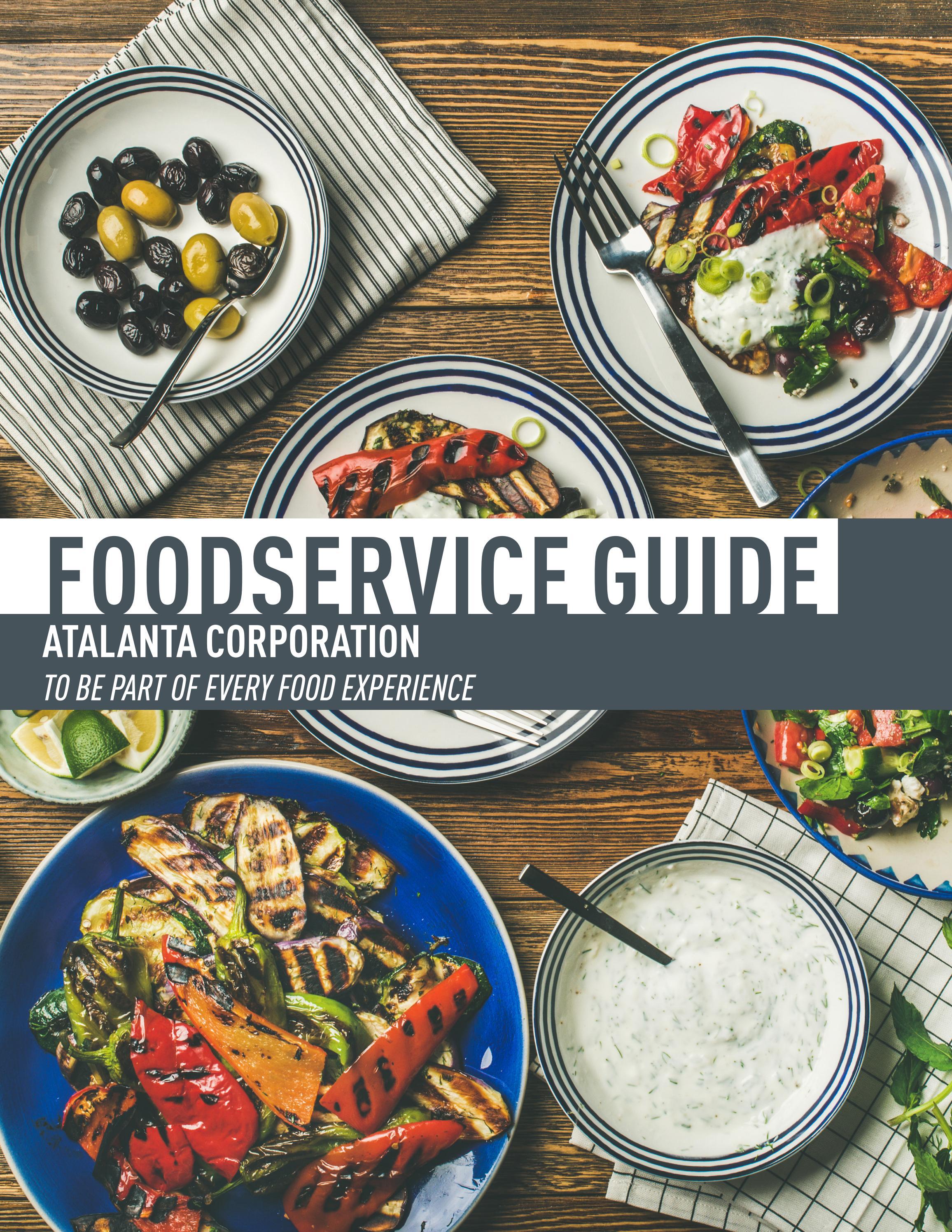 Foodservice Guide PRINT by Atalanta Corp. Issuu