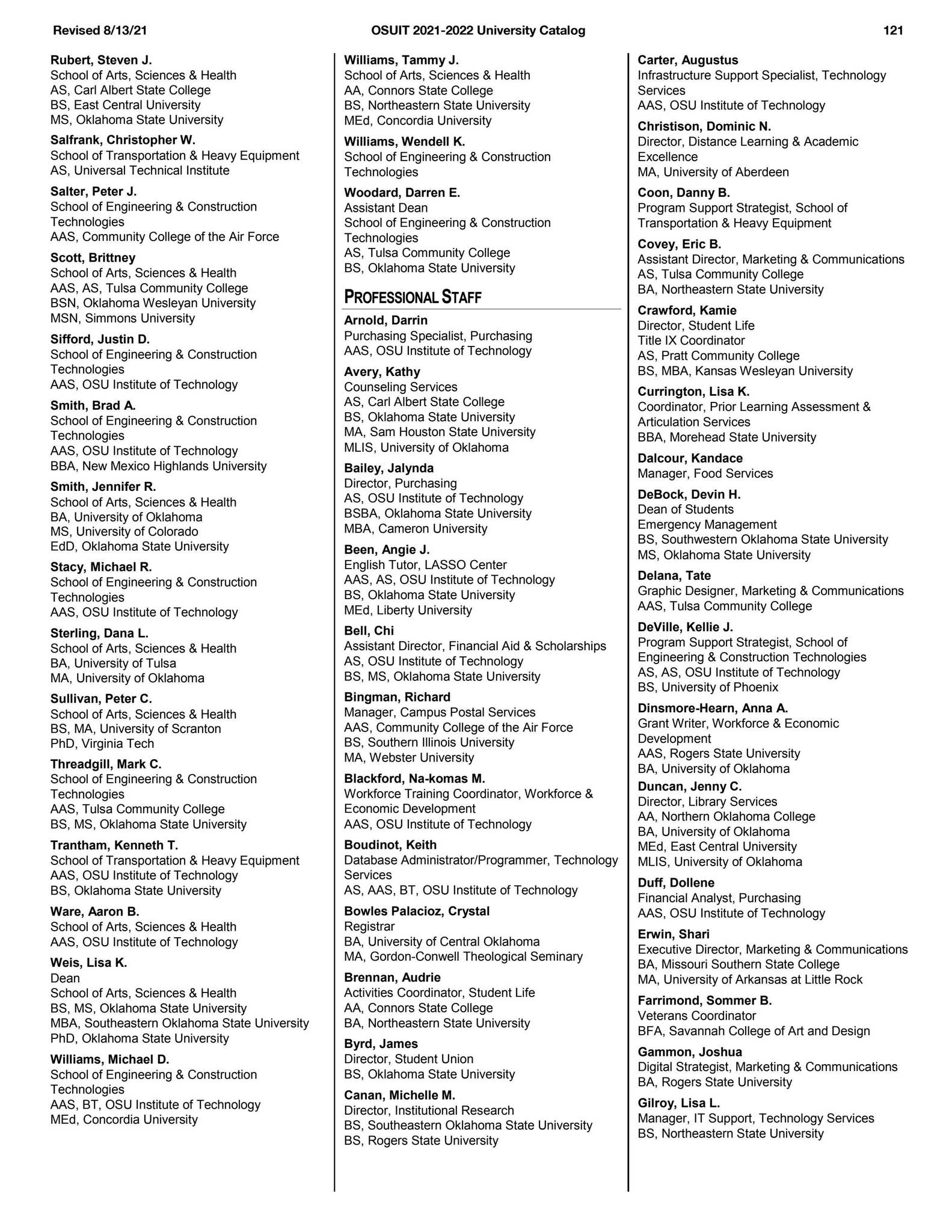 20212022 OSUIT Academic Catalog by Oklahoma State Issuu