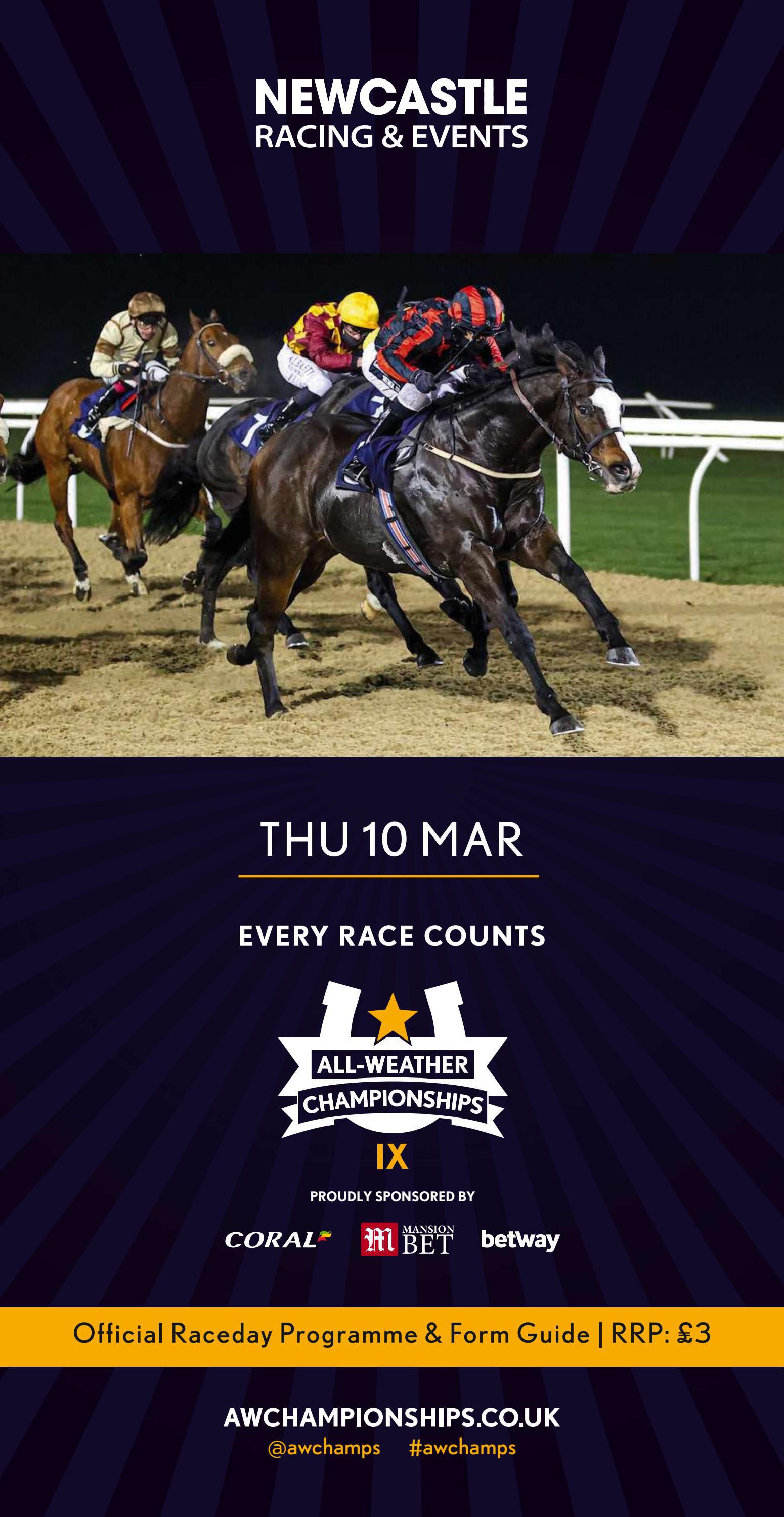 Newcastle Racecard Thursday 10th March by Arena Racing Company Issuu