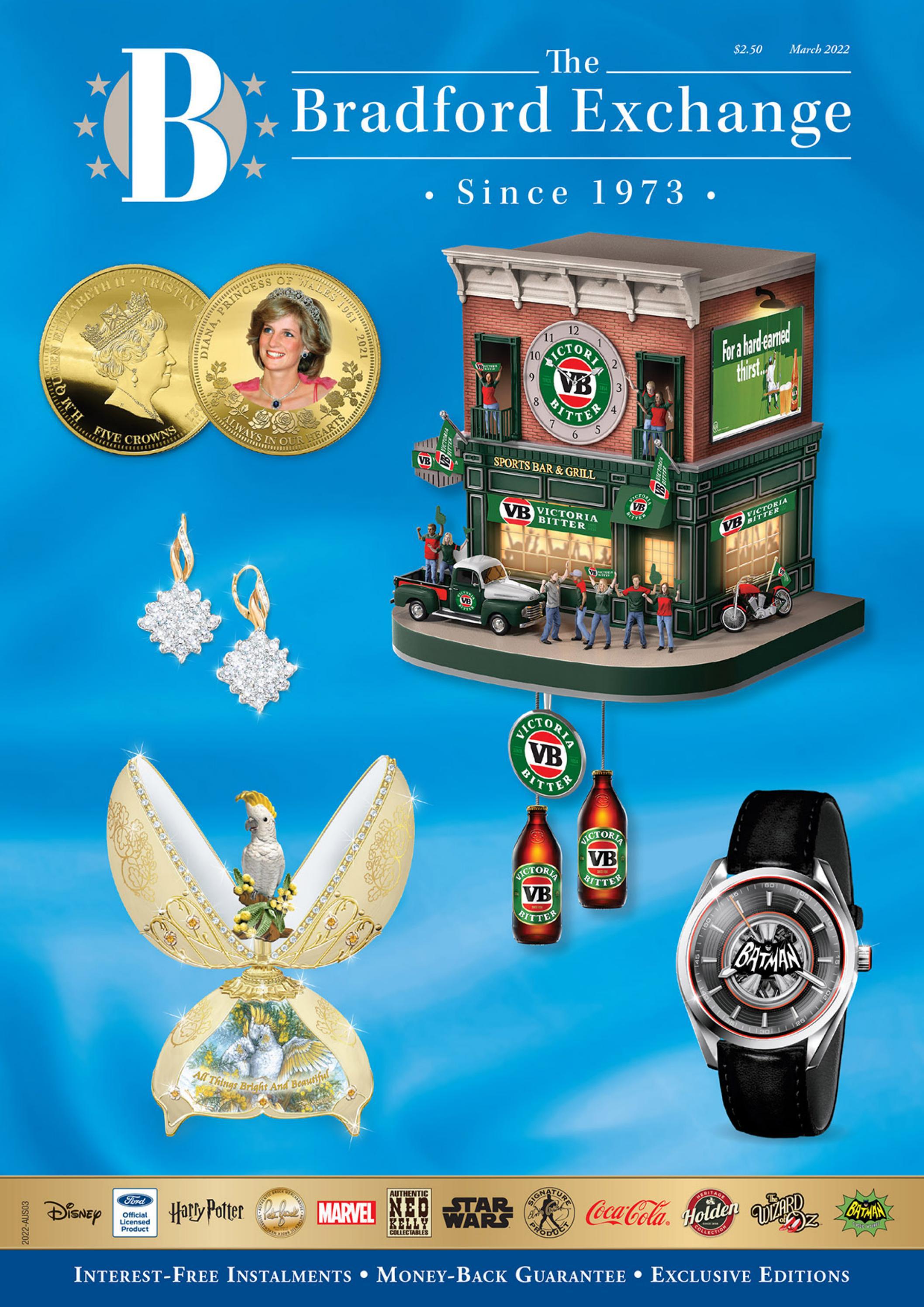 AUS March Catalogue 2022 by Bradford Exchange Issuu