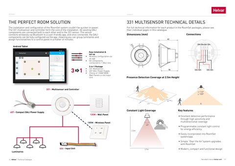 HELVAR 灯饰 INTELLIGENCE 目录 - 2021 第 12 页