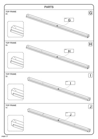 ASSEMBLY INSTRUCTION SOMBRERO CANOPY ALUMINUM 20X10 第 3 页