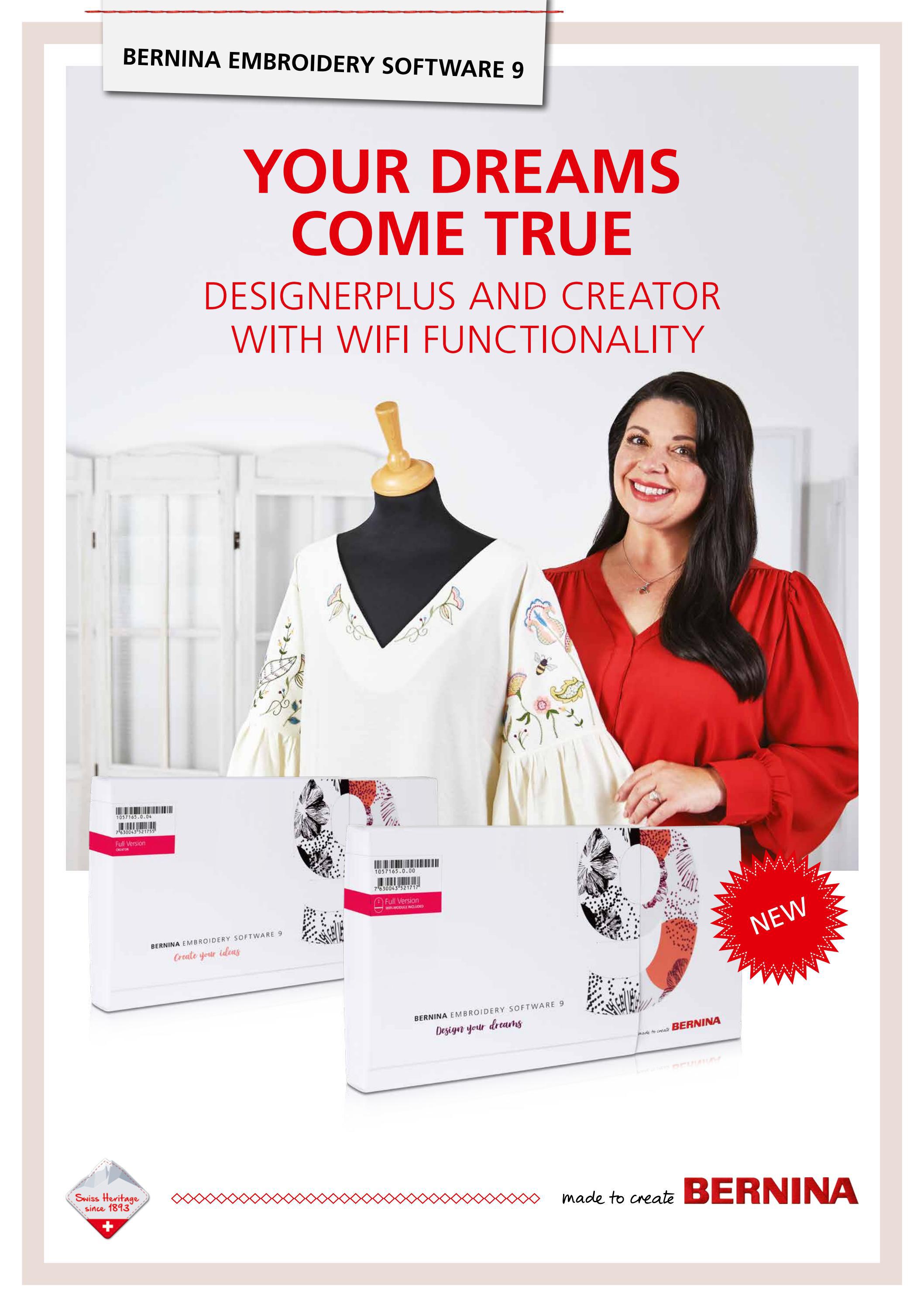 BERNINA Embroidery Software 9 brochure English by Bernina International