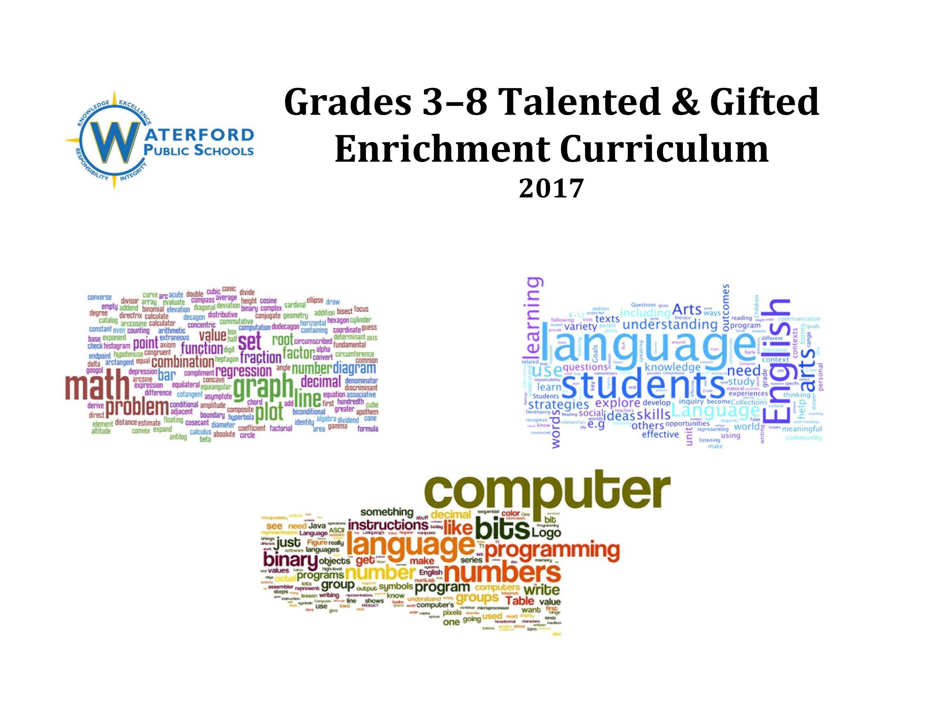 WPS - Talented and Gifted Curriculum by Waterford Public Schools - Issuu