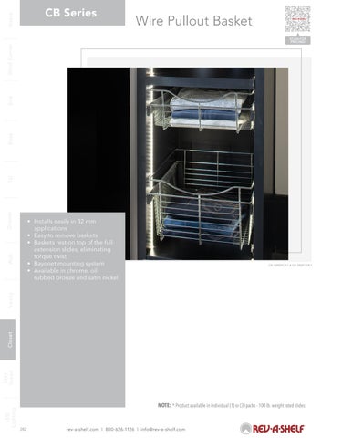 Rev-A-Shelf 灯饰目录 · Closet 第 4 页