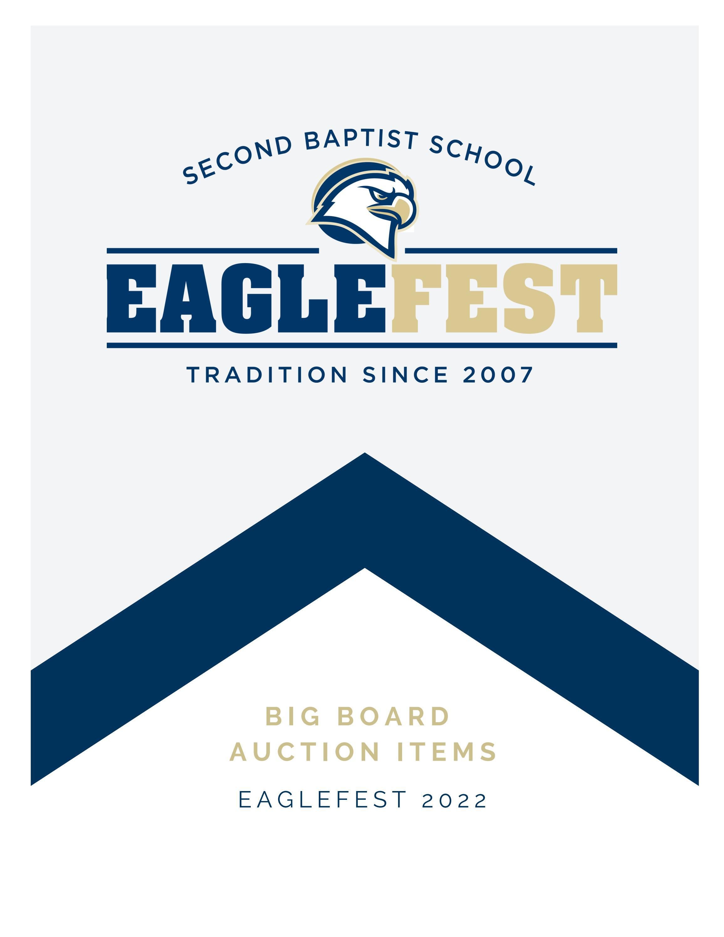EagleFest Auction Big Board Items by Second Baptist School Issuu