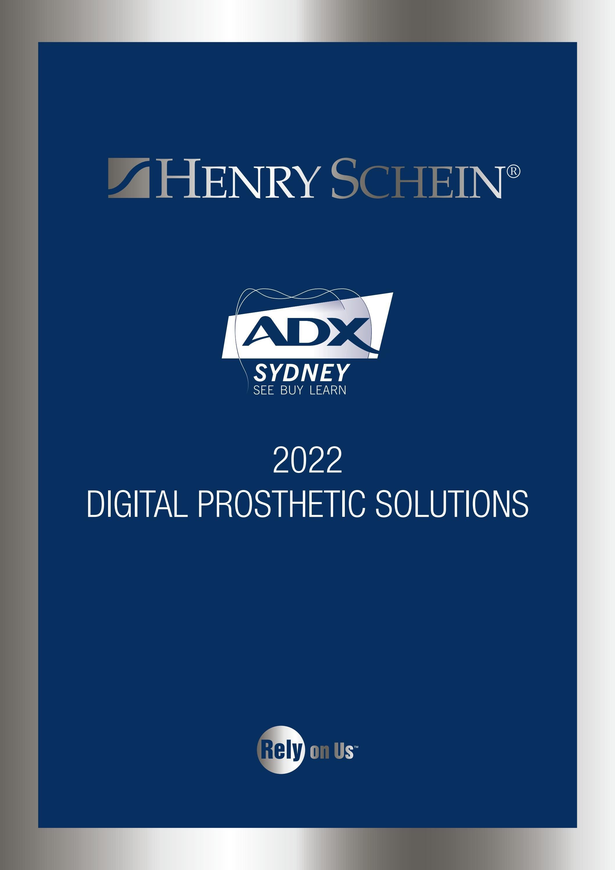 Henry Schein ADX 2022 Digital Prosthetic Solutions by Henry Schein