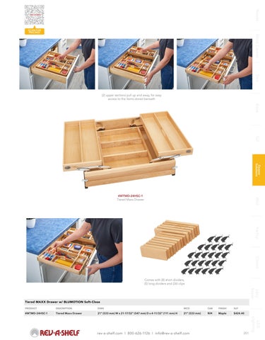 Rev-A-Shelf 灯饰目录 · Drawer 第 3 页
