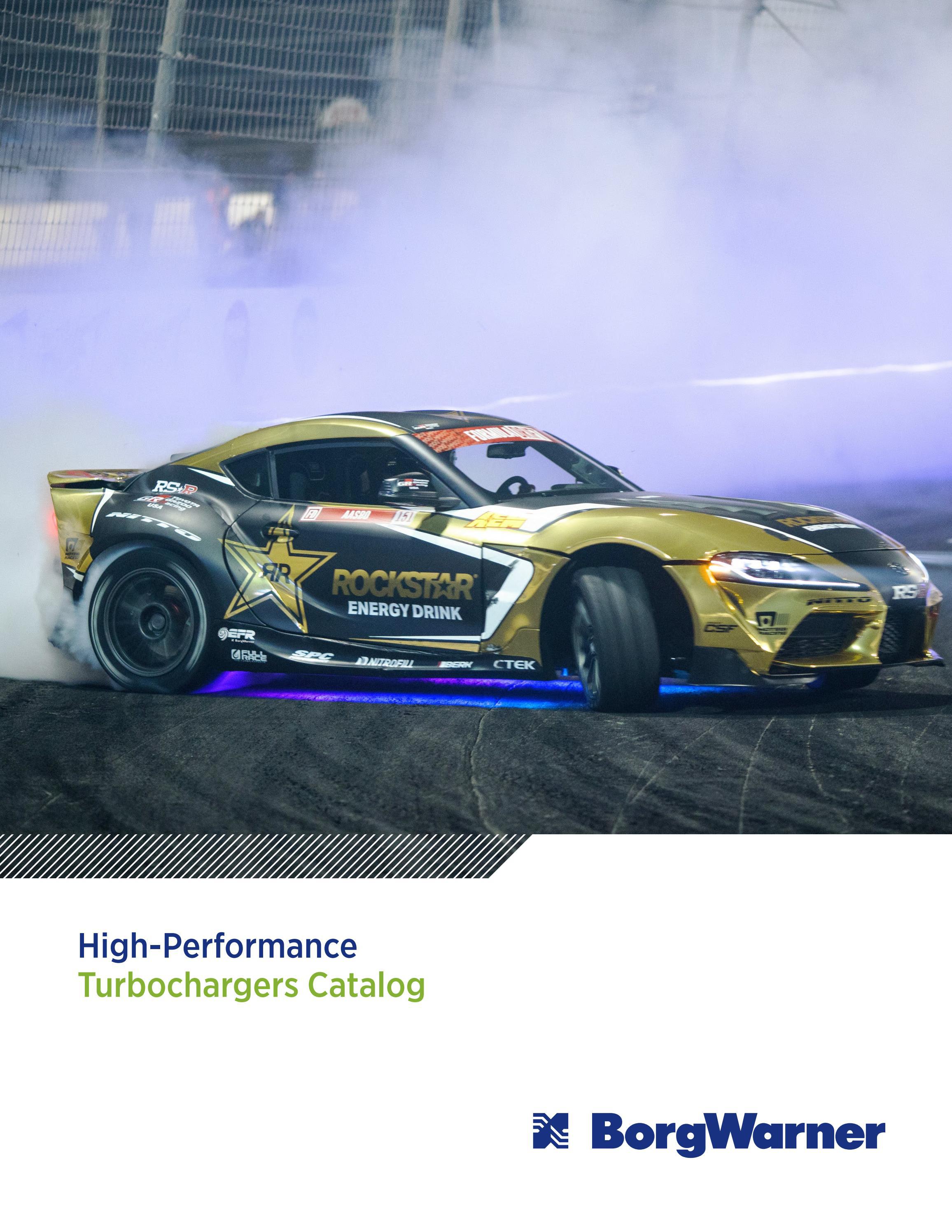 HighPerformance Turbocharger Catalog by Area Diesel Service