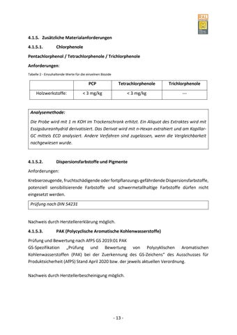 Güte- und Prüfbestimmungen für Betten 第 19 页