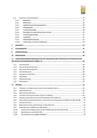 Güte- und Prüfbestimmungen für Betten 第 6 页
