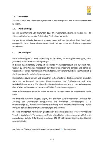 Güte- und Prüfbestimmungen für Betten 第 9 页