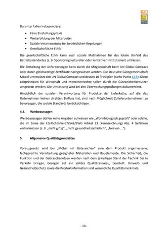 Güte- und Prüfbestimmungen für Schrankmöbel 第 20 页