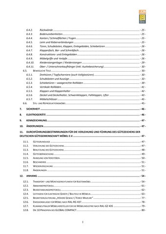 Güte- und Prüfbestimmungen für Schrankmöbel 第 6 页