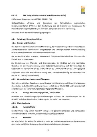Güte- und Prüfbestimmungen für Matratzen 第 16 页
