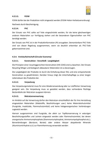 Güte- und Prüfbestimmungen für Matratzen 第 17 页