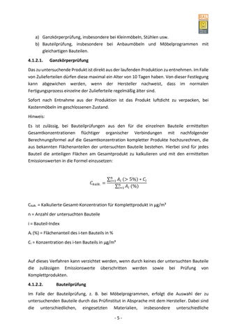 Güte- und Prüfbestimmungen für Außenmöbel 第 11 页