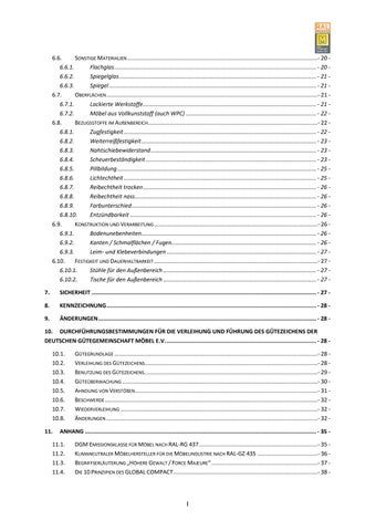 Güte- und Prüfbestimmungen für Außenmöbel 第 6 页