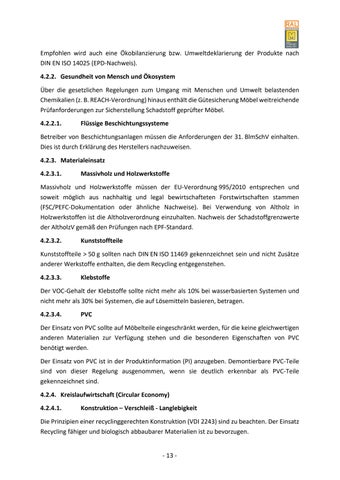 Güte- und Prüfbestimmungen für Schulmöbel 第 19 页