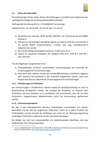 Güte- und Prüfbestimmungen für Küche- und Bademöbel 第 10 页