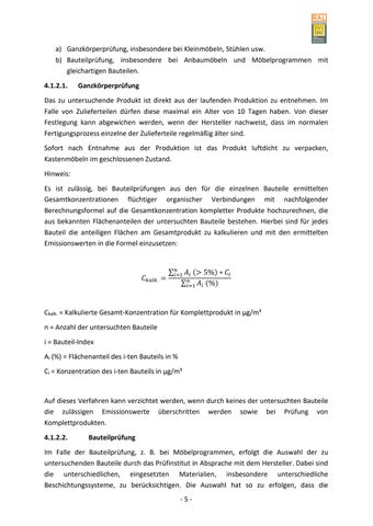 Güte- und Prüfbestimmungen für Küche- und Bademöbel 第 11 页