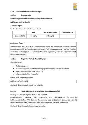 Güte- und Prüfbestimmungen für Küche- und Bademöbel 第 16 页
