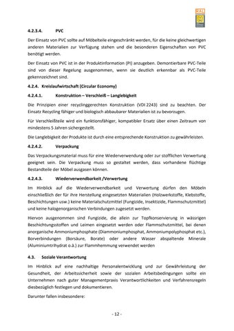 Güte- und Prüfbestimmungen für Küche- und Bademöbel 第 18 页